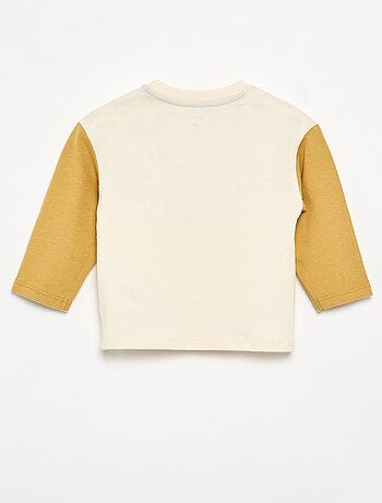 T-shirt imprimé à manches longues