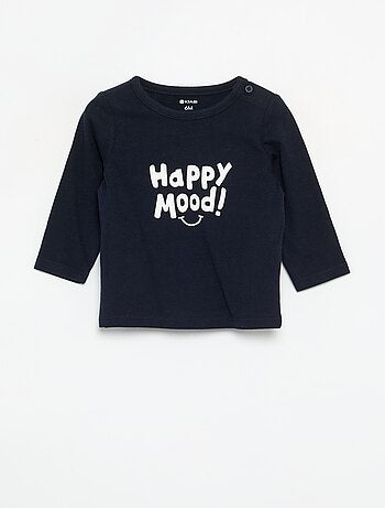 T-shirt imprimé à manches longues