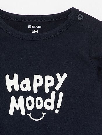 T-shirt imprimé à manches longues