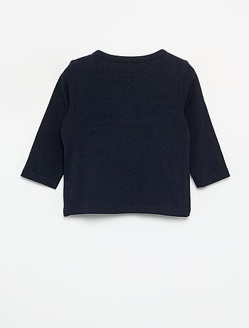 T-shirt imprimé à manches longues