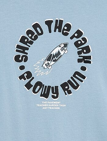 T-shirt imprimé à manches longues