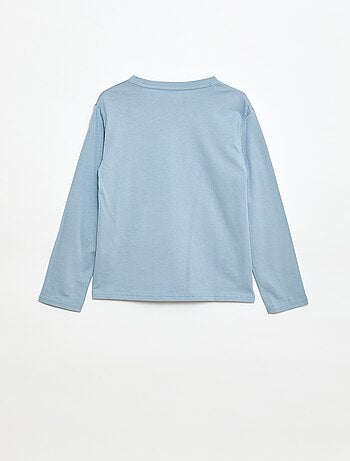 T-shirt imprimé à manches longues