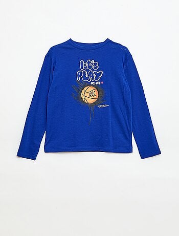 T-shirt imprimé à manches longues