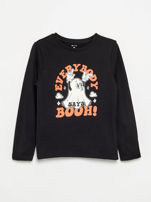 T-shirt imprimé à manches longues - Kiabi T-shirt imprimé à manches longues - Kiabi