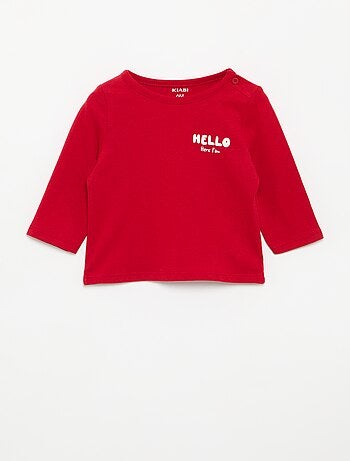 T-shirt imprimé à manches longues