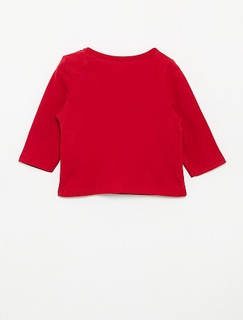 T-shirt imprimé à manches longues