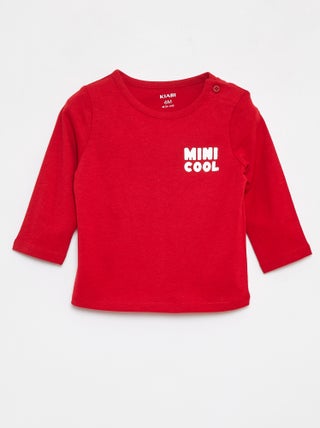 T-shirt imprimé à manches longues