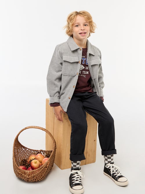 T-shirt imprimé à manches longues - Kiabi T-shirt imprimé à manches longues - Kiabi