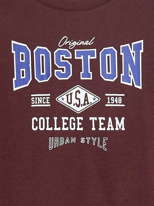 T-shirt imprimé à manches longues - Kiabi T-shirt imprimé à manches longues - Kiabi