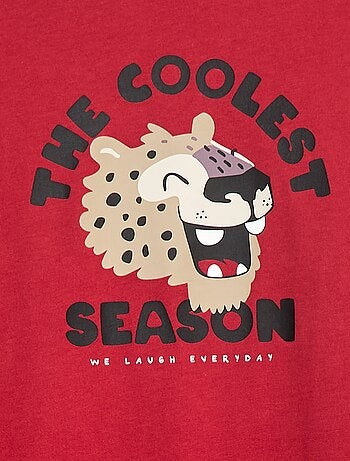 T-shirt imprimé à manches longues