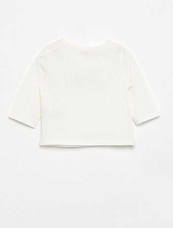 T-shirt imprimé à manches longues