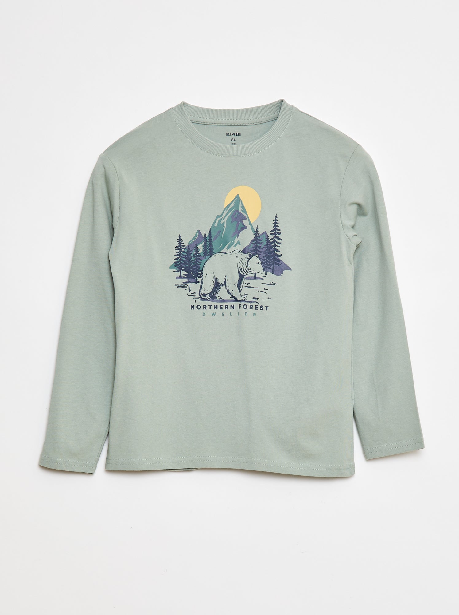 T-shirt imprimé à manches longues