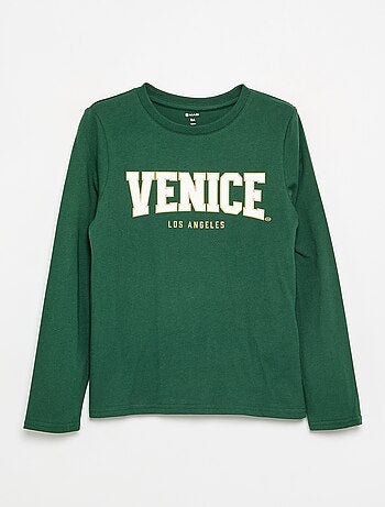 T-shirt imprimé à manches longues