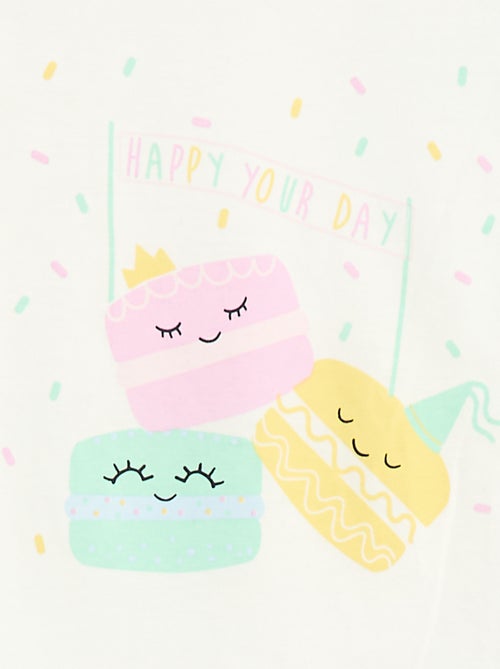 T-shirt imprimé à message - Kiabi