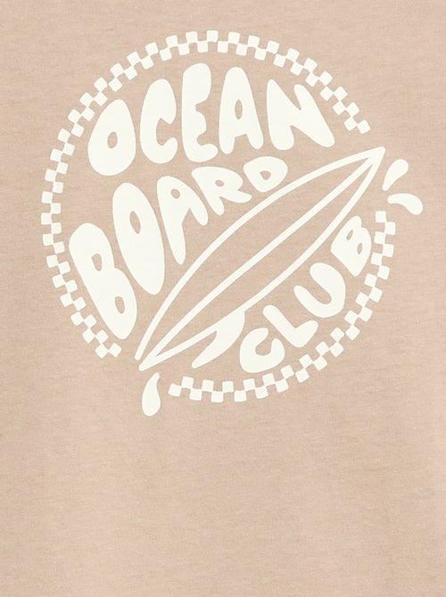 T-shirt imprimé à message - Kiabi