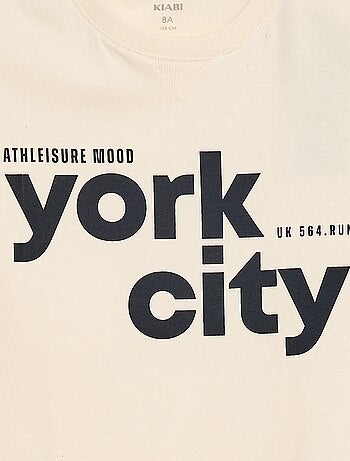 T-shirt imprimé à message