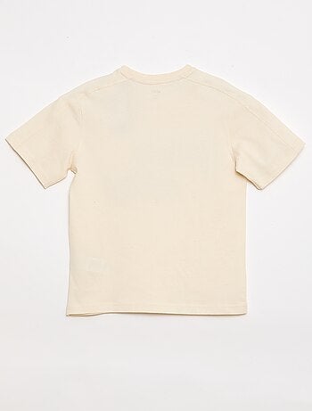 T-shirt imprimé à message