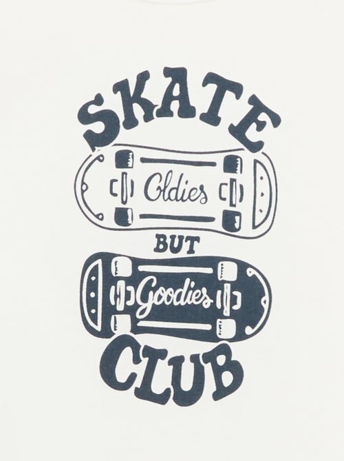 T-shirt imprimé à message - Kiabi