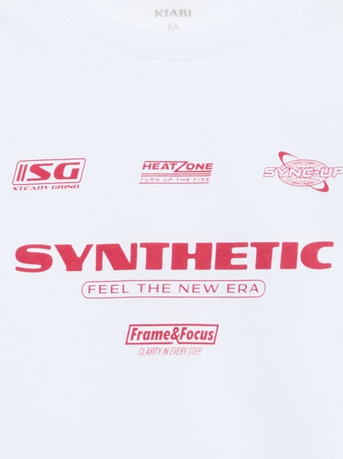 T-shirt imprimé à message - Kiabi