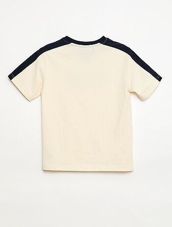 T-shirt imprimé à message