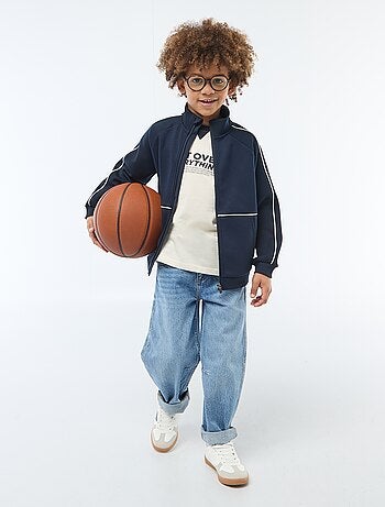 T-shirt imprimé à message