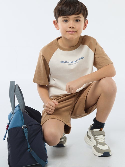 T-shirt imprimé à message - Kiabi