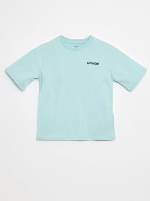 T-shirt imprimé à message - Kiabi
