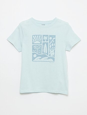 T-shirt imprimé à message