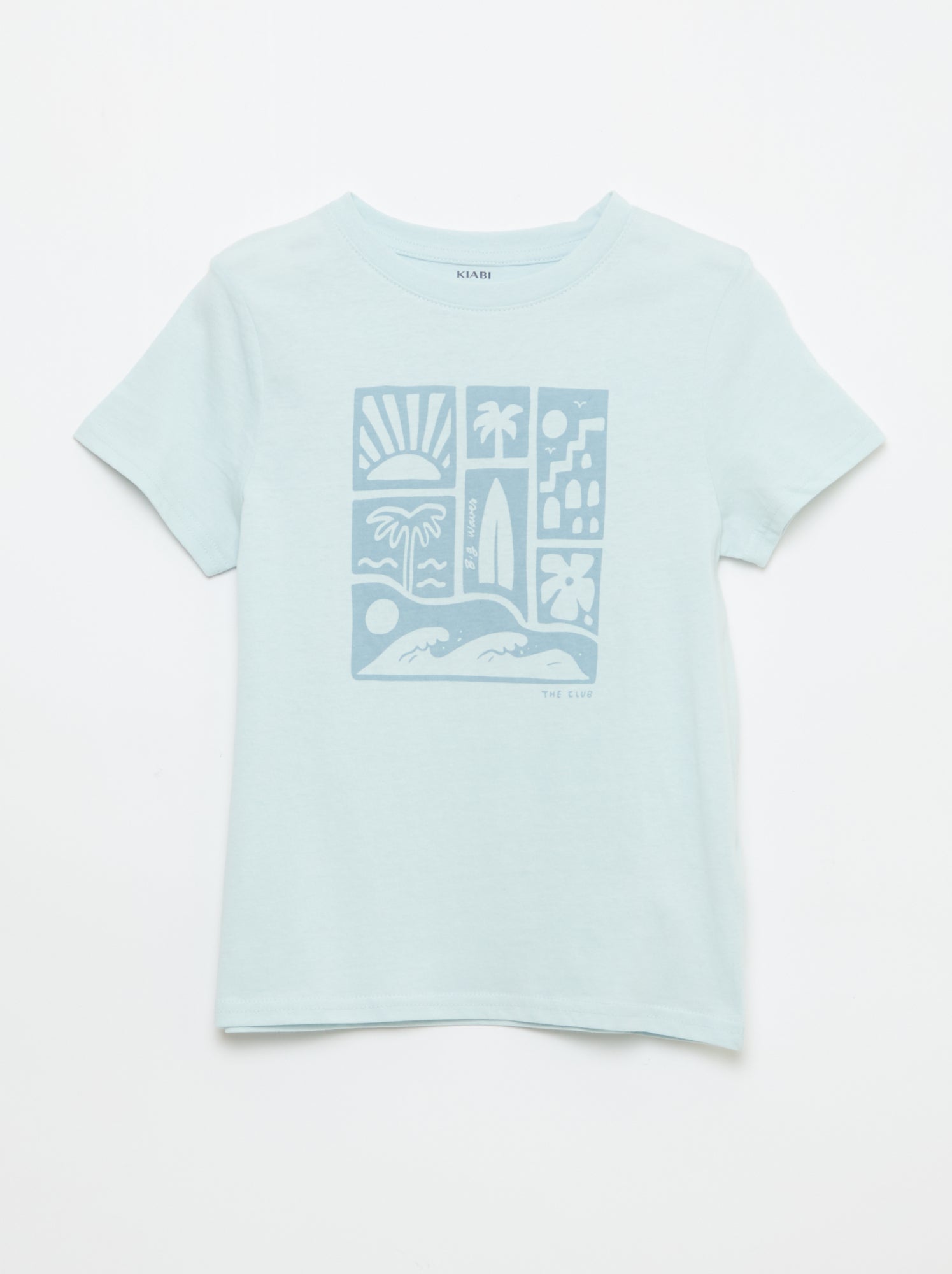 T-shirt imprimé à message