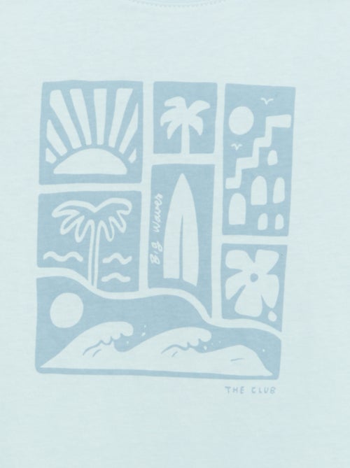 T-shirt imprimé à message - Kiabi