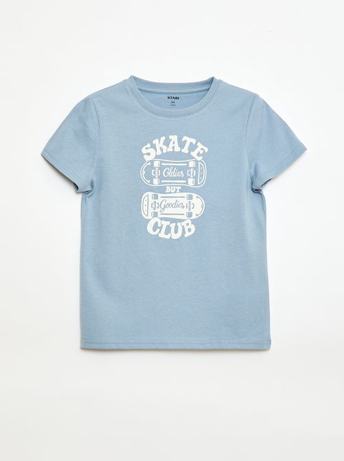 T-shirt imprimé à message - Kiabi