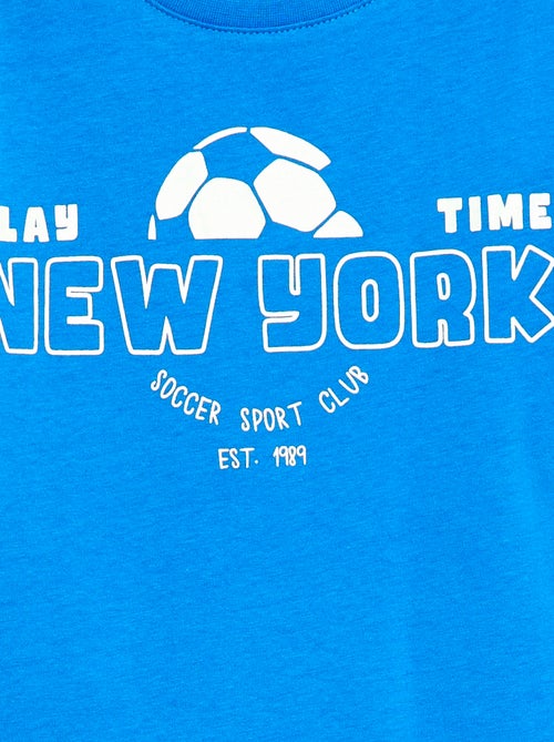 T-shirt imprimé à message - Kiabi