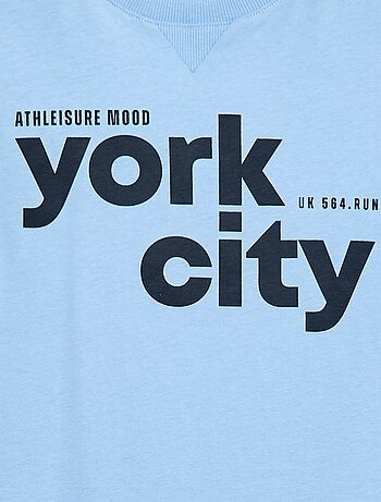 T-shirt imprimé à message