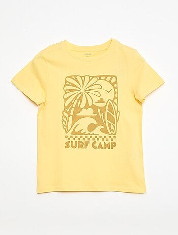 T-shirt imprimé à message