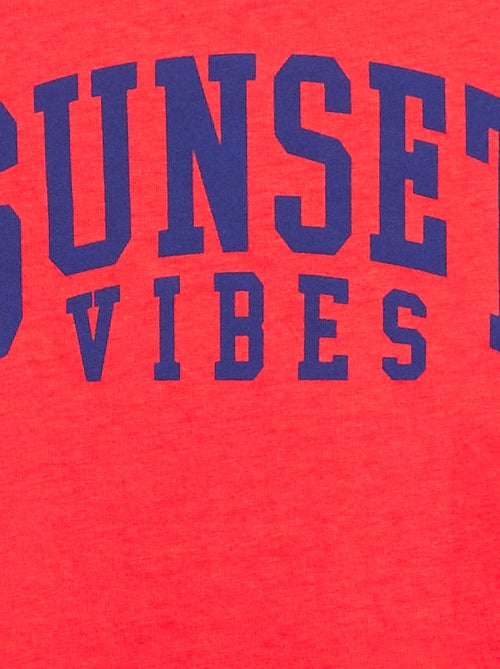 T-shirt imprimé à message - Kiabi T-shirt imprimé à message - Kiabi