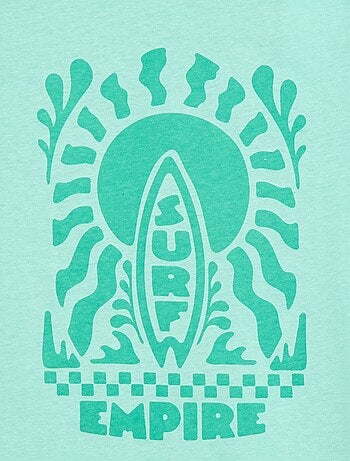 T-shirt imprimé à message