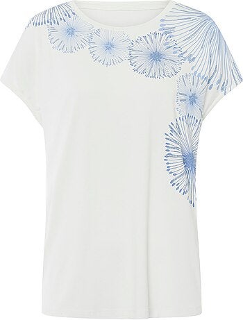 T-shirt Imprimé Accents Brillants - Taille Standard - helline