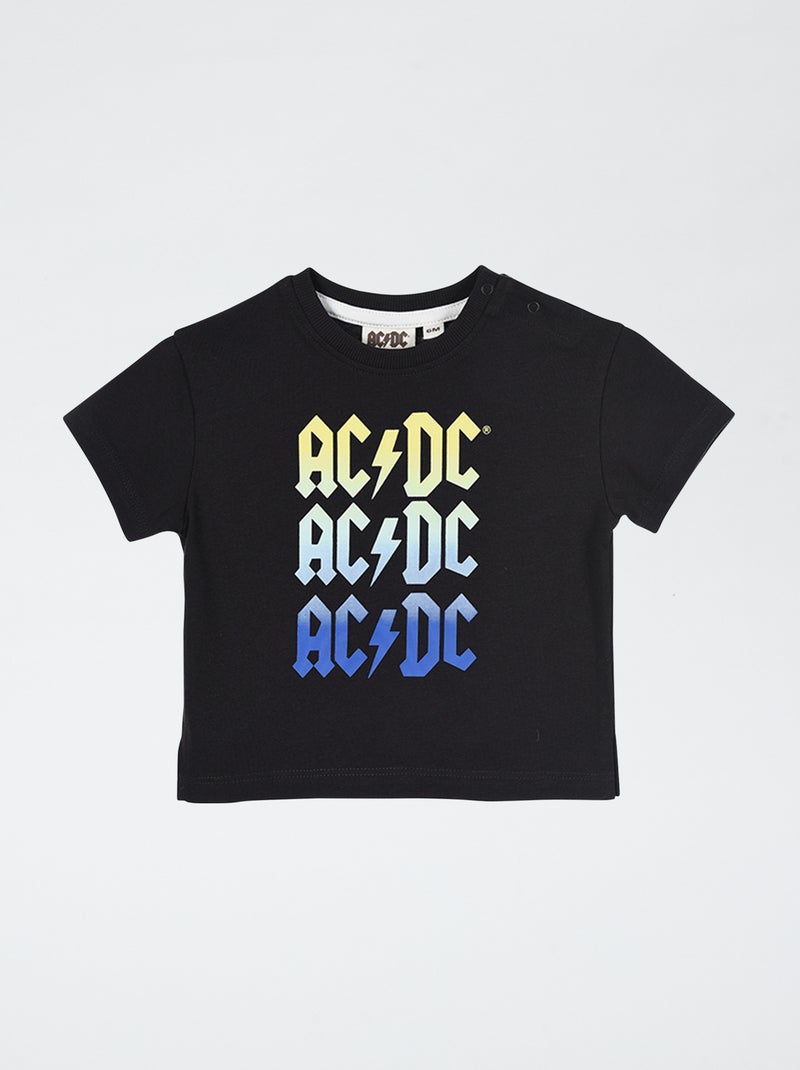 T-shirt imprimé 'ACDC' Gris - Kiabi