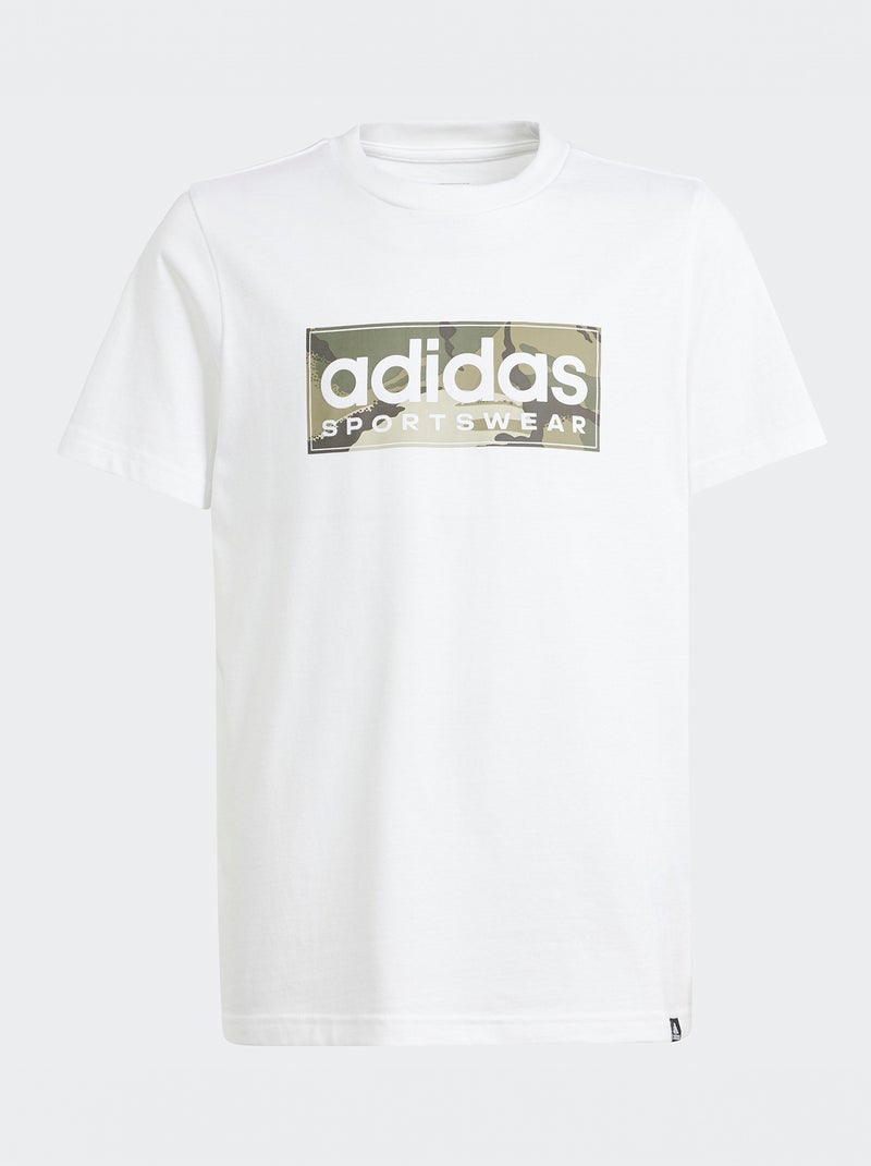 T-shirt imprimé 'adidas' Blanc - Kiabi
