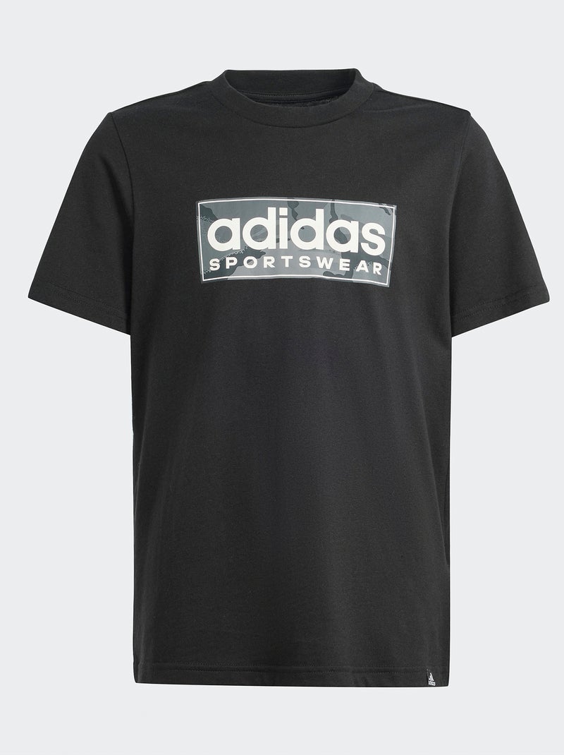 T-shirt imprimé 'adidas' Noir - Kiabi