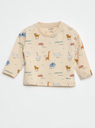 T-shirt imprimé animaux