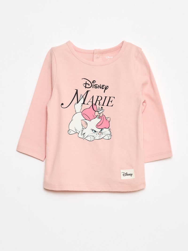 T-shirt imprimé 'Aristochats' 'Disney' Rose - Kiabi