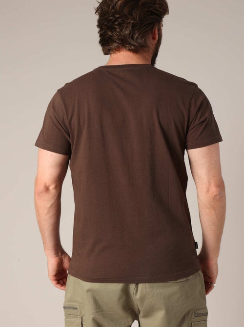 T-shirt imprimé As de pique effet vintage 'Deeluxe' - Kiabi