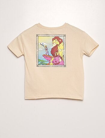 T-shirt imprimé au dos 'Mufasa'