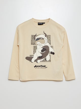 T-shirt imprimé 'Avatar le dernier maitre'