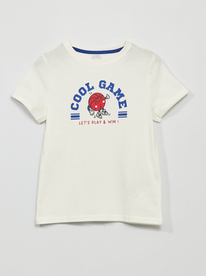T-shirt imprimé Banc - Kiabi