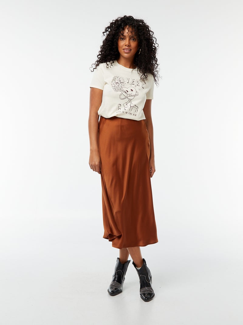 T-shirt imprimé Blanc - Kiabi