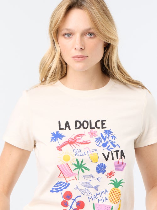 T-shirt imprimé - Kiabi