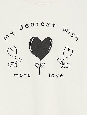 T-shirt imprimé