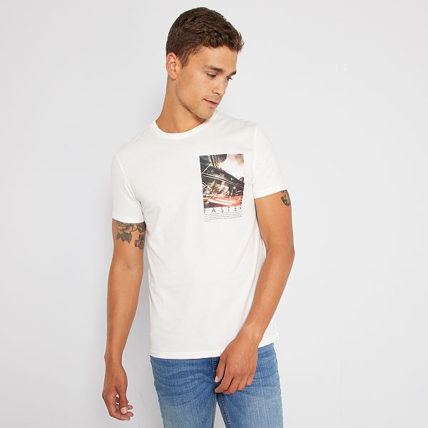 t shirt imprimé homme